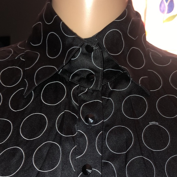 Bebe button down blouse - Picture 2 of 13